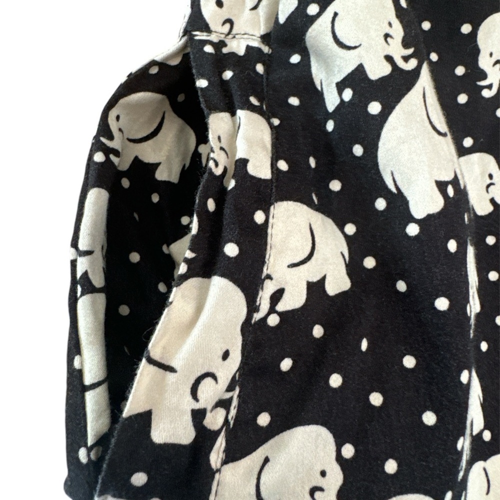 Anthropologie Porridge Elephant Print Strapless Dress, Size 6 - Picture 7 of 13